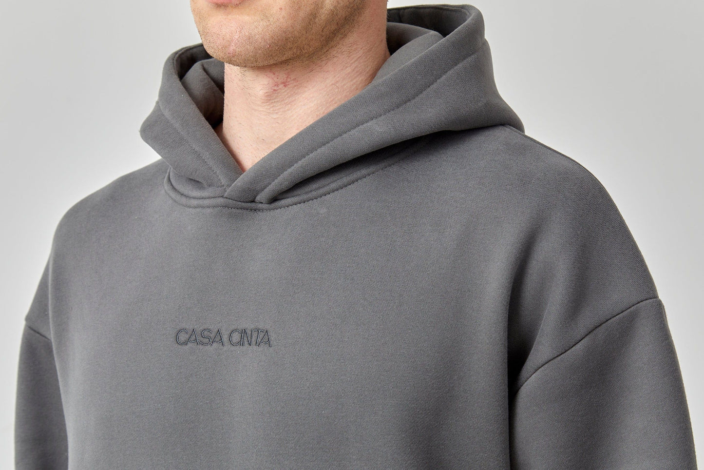 Minimalist Hoodie - Charcoal Gray