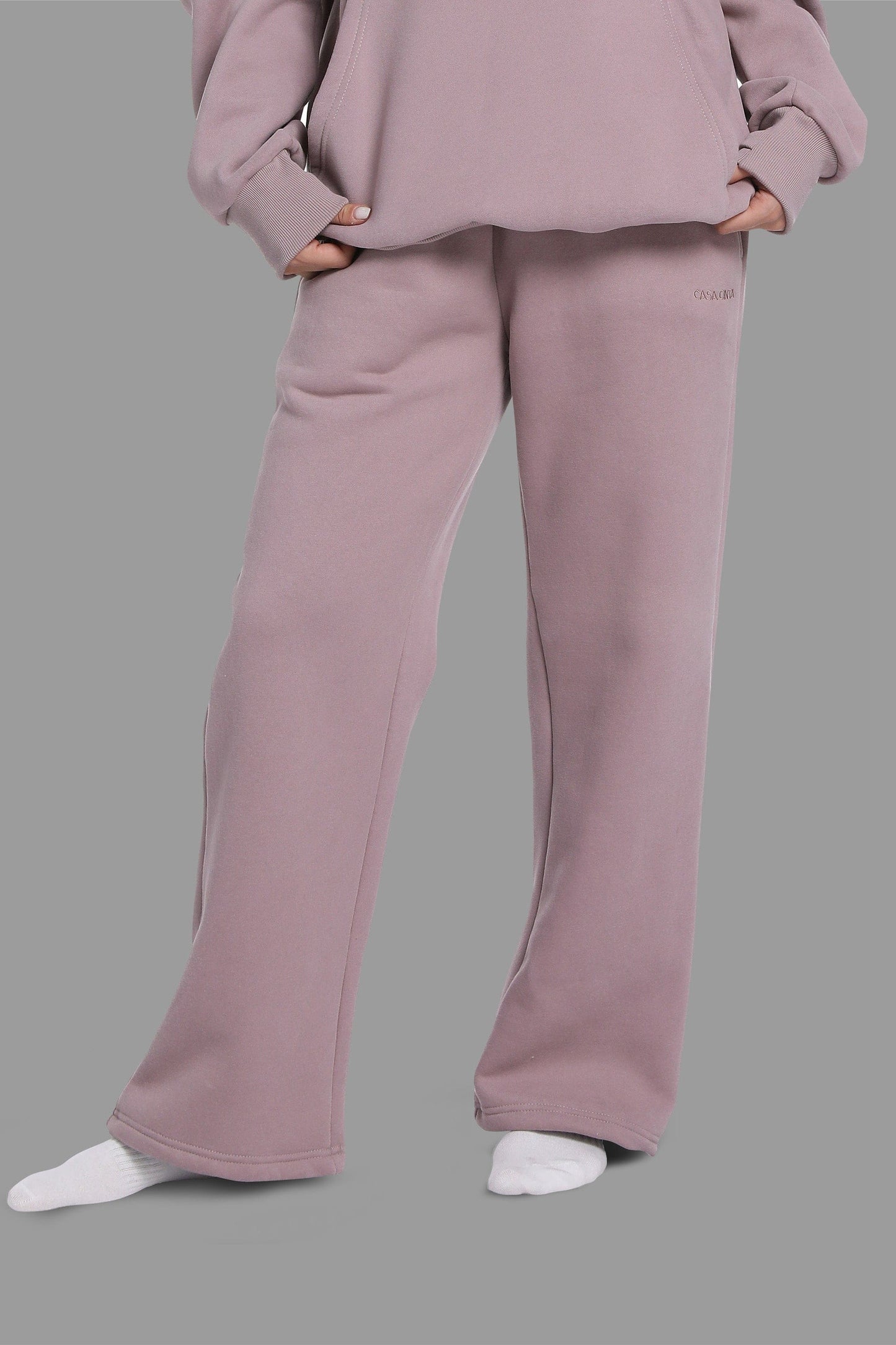 Minimalist Sweatpants - Mauve