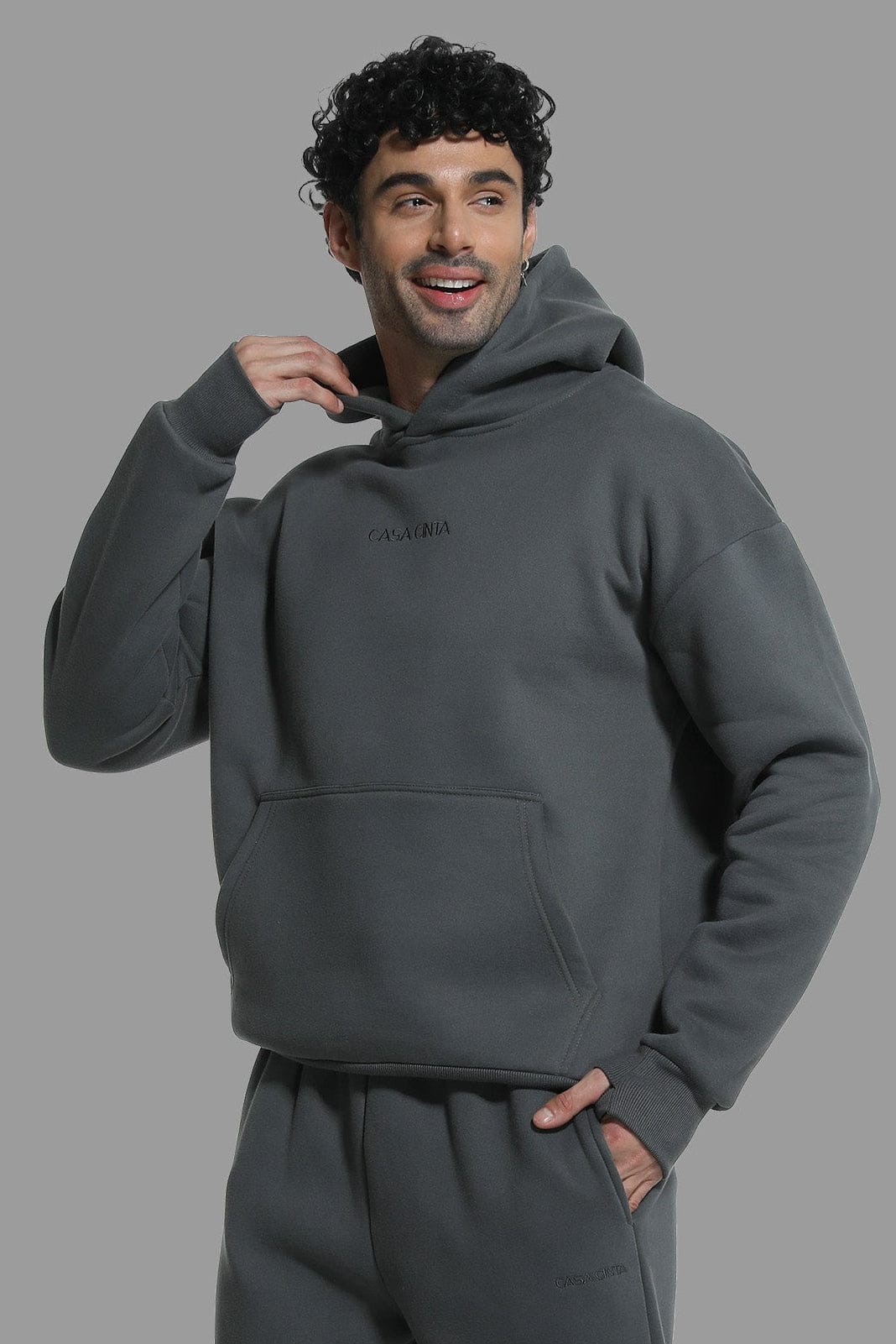 Minimalist Hoodie - Charcoal Gray