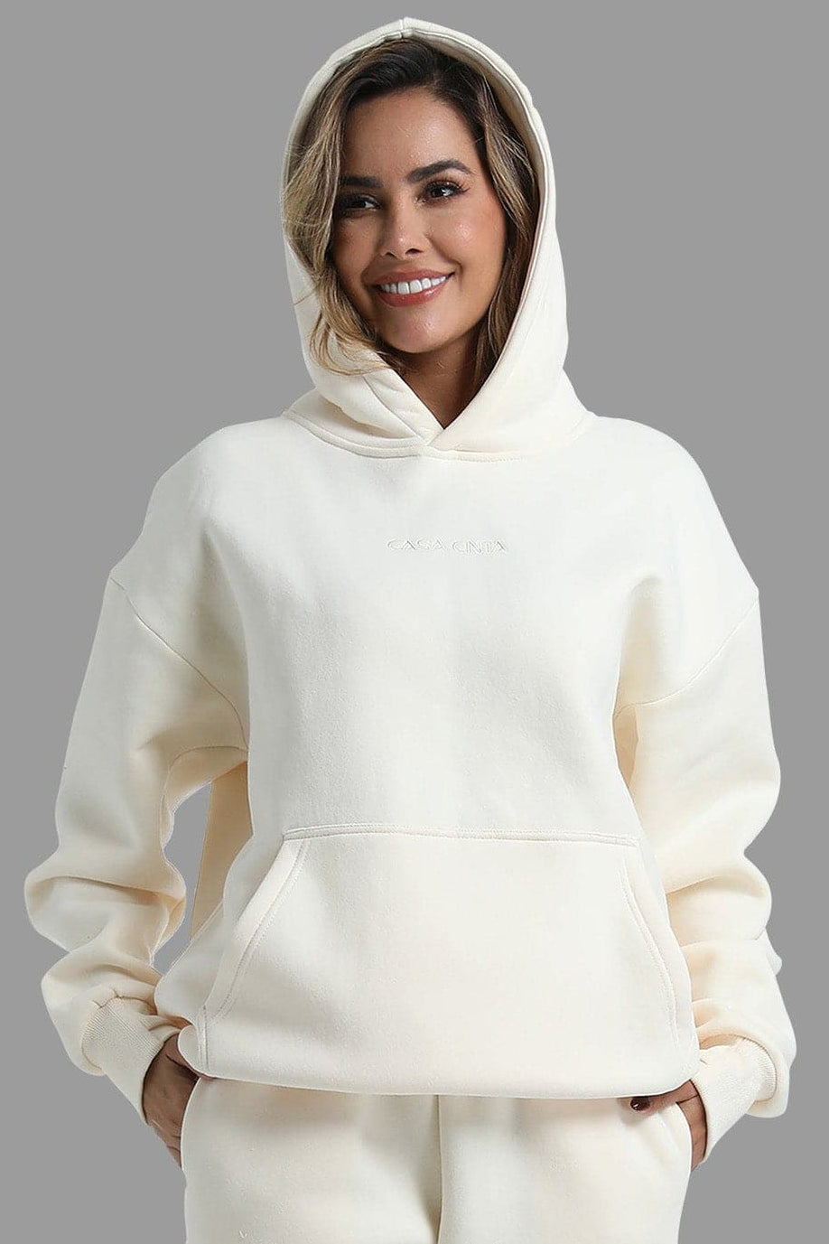Minimalist Hoodie - Ivory