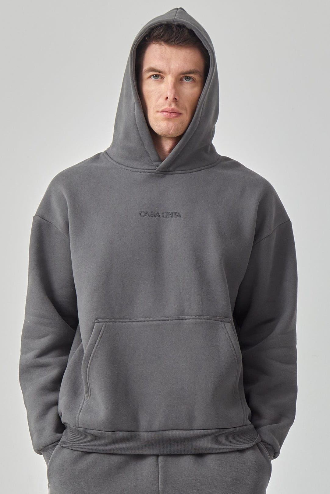 Minimalist Hoodie - Charcoal Gray