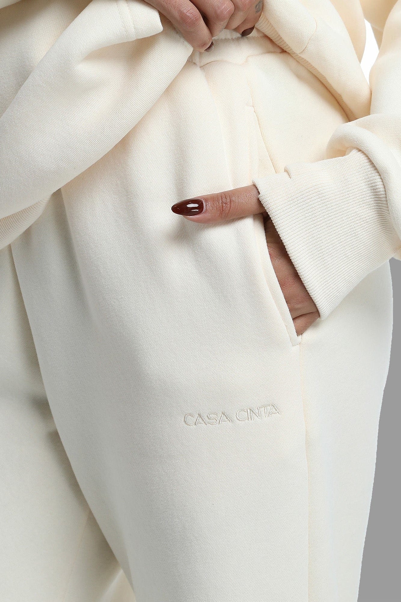 Minimalist Hoodie - Ivory