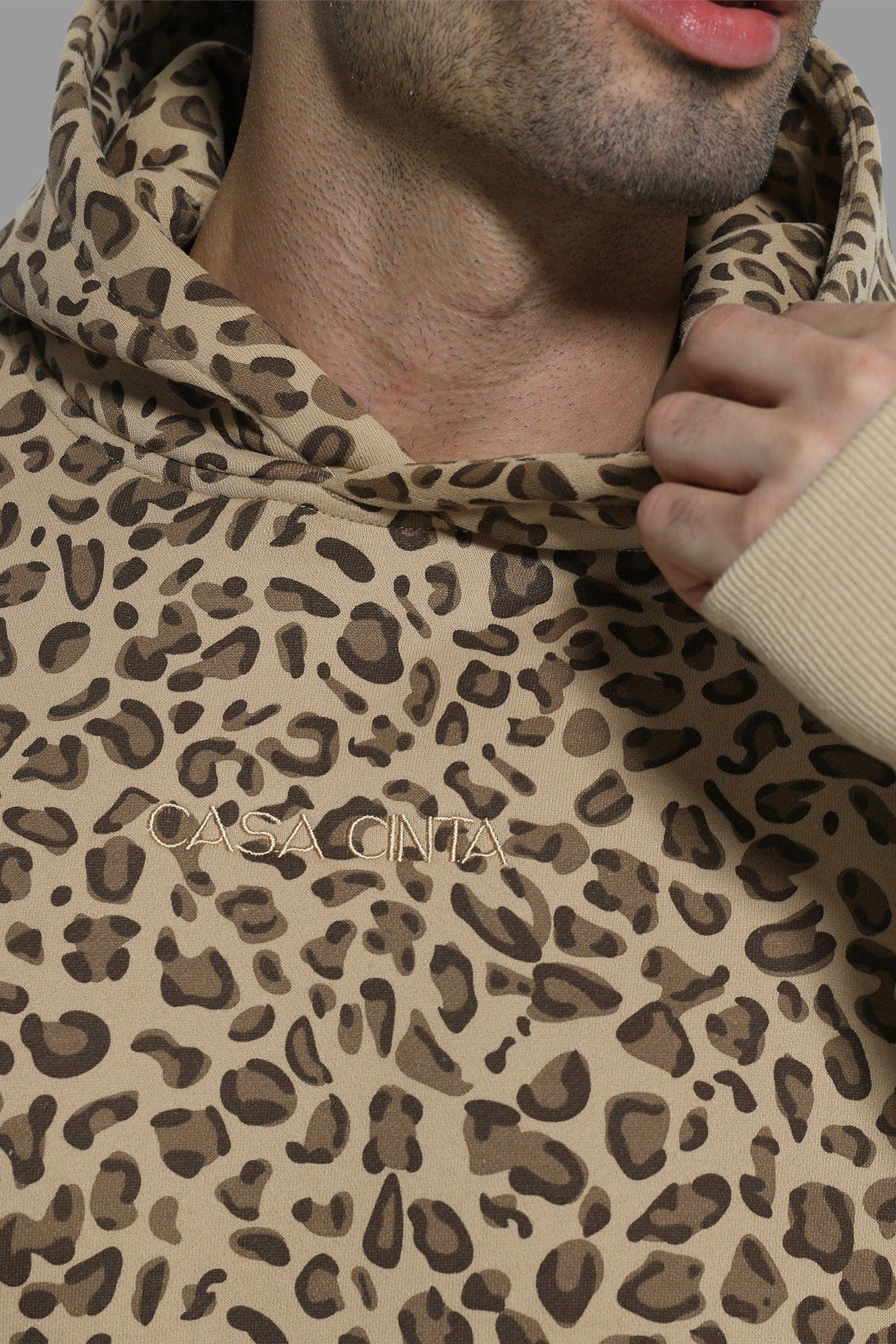 Minimalist Hoodie - Safari