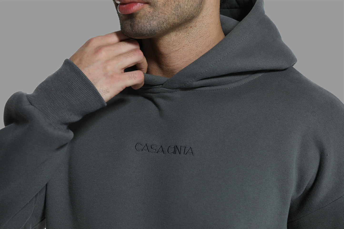 Minimalist Hoodie - Charcoal Gray