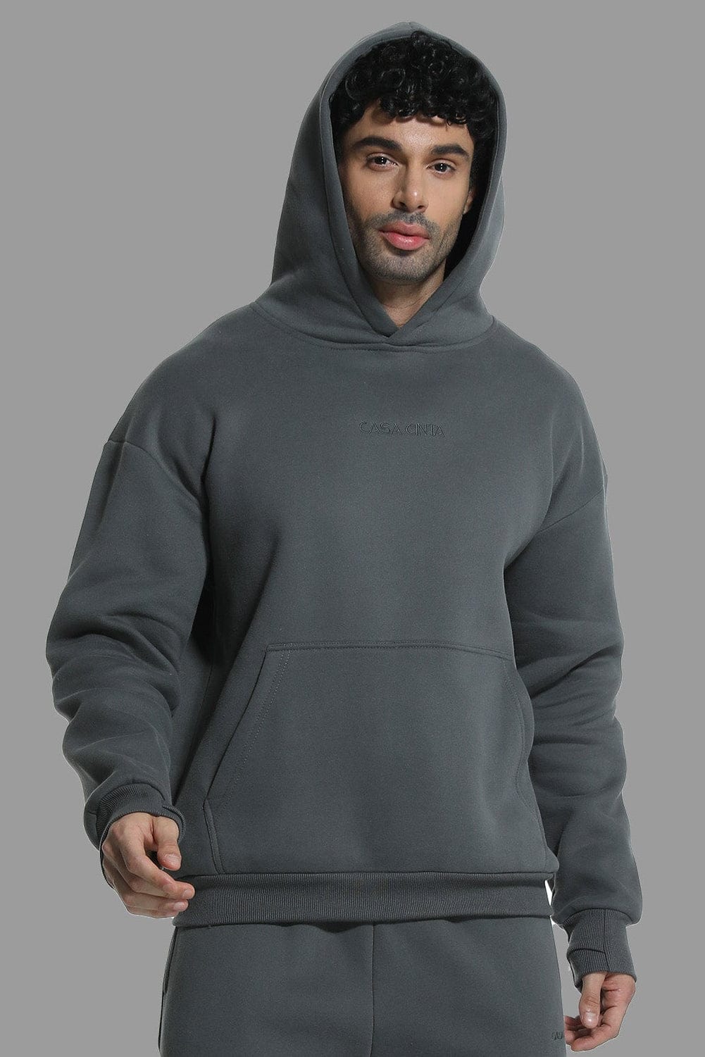 Minimalist Hoodie - Charcoal Gray