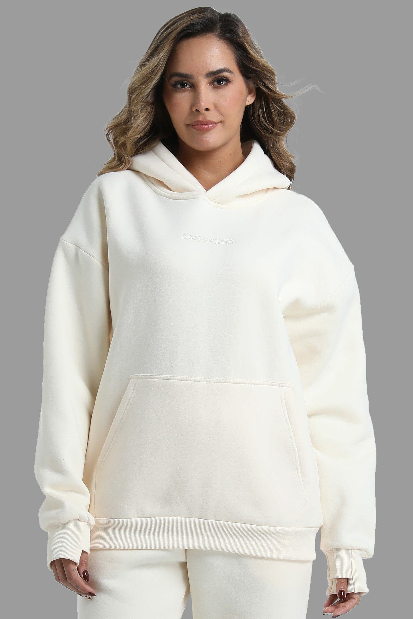Minimalist Hoodie - Ivory
