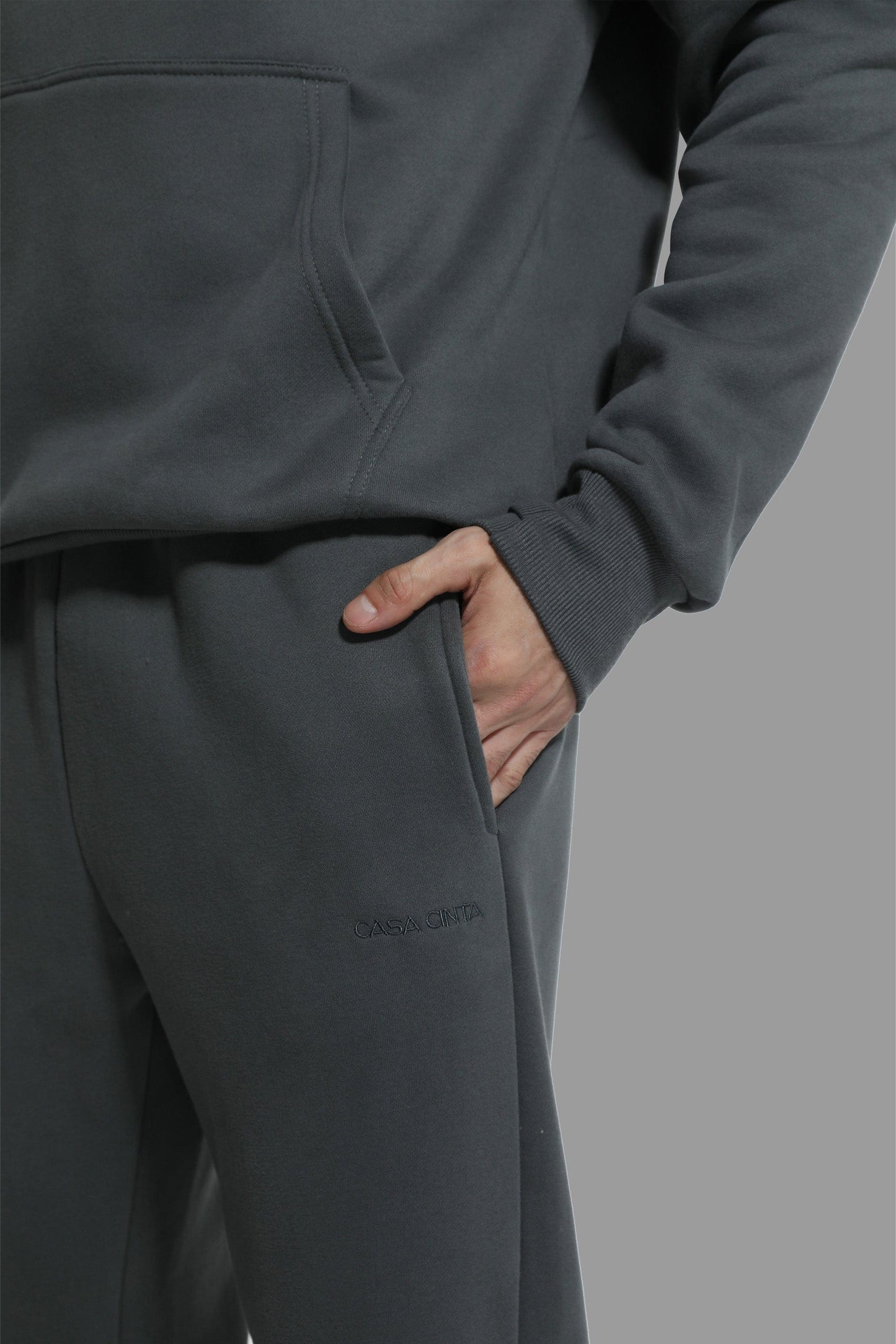 Minimalist Hoodie - Charcoal Gray