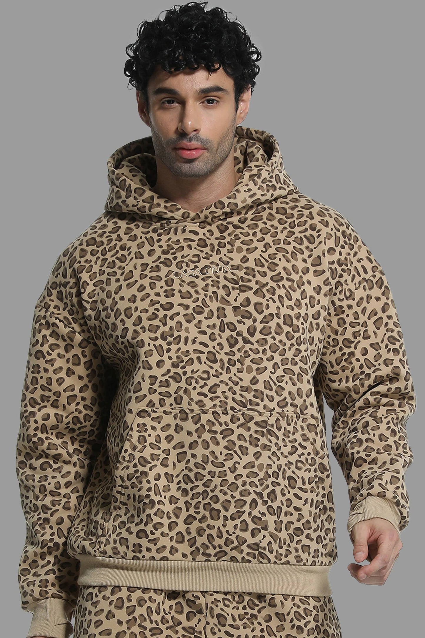 Minimalist Hoodie - Safari