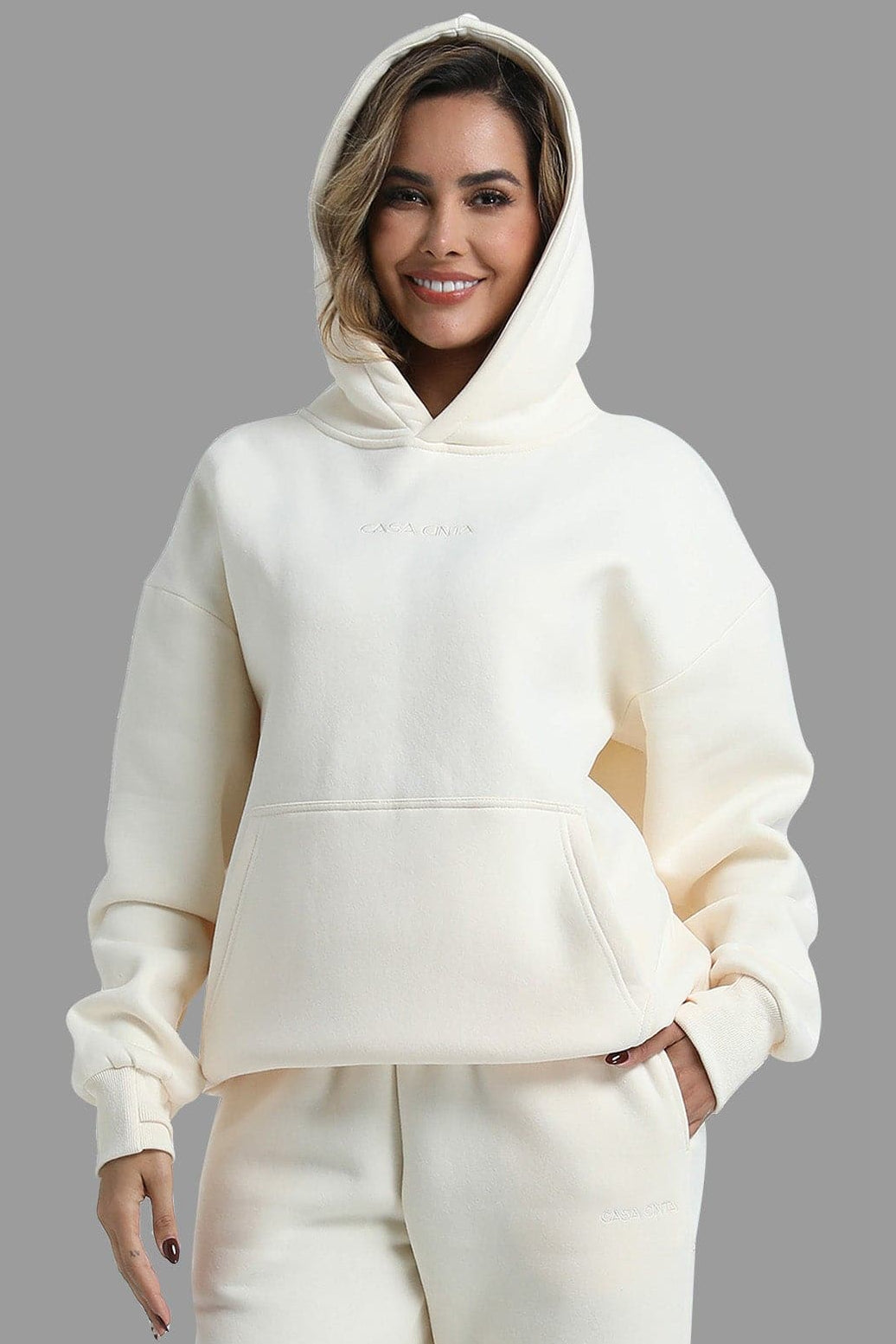 Minimalist Hoodie - Ivory