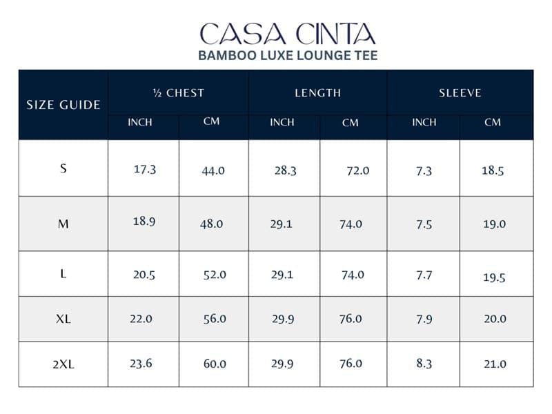Bamboo Luxe Lounge Tee