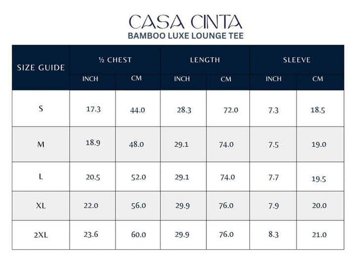 Bamboo Luxe Lounge Tee