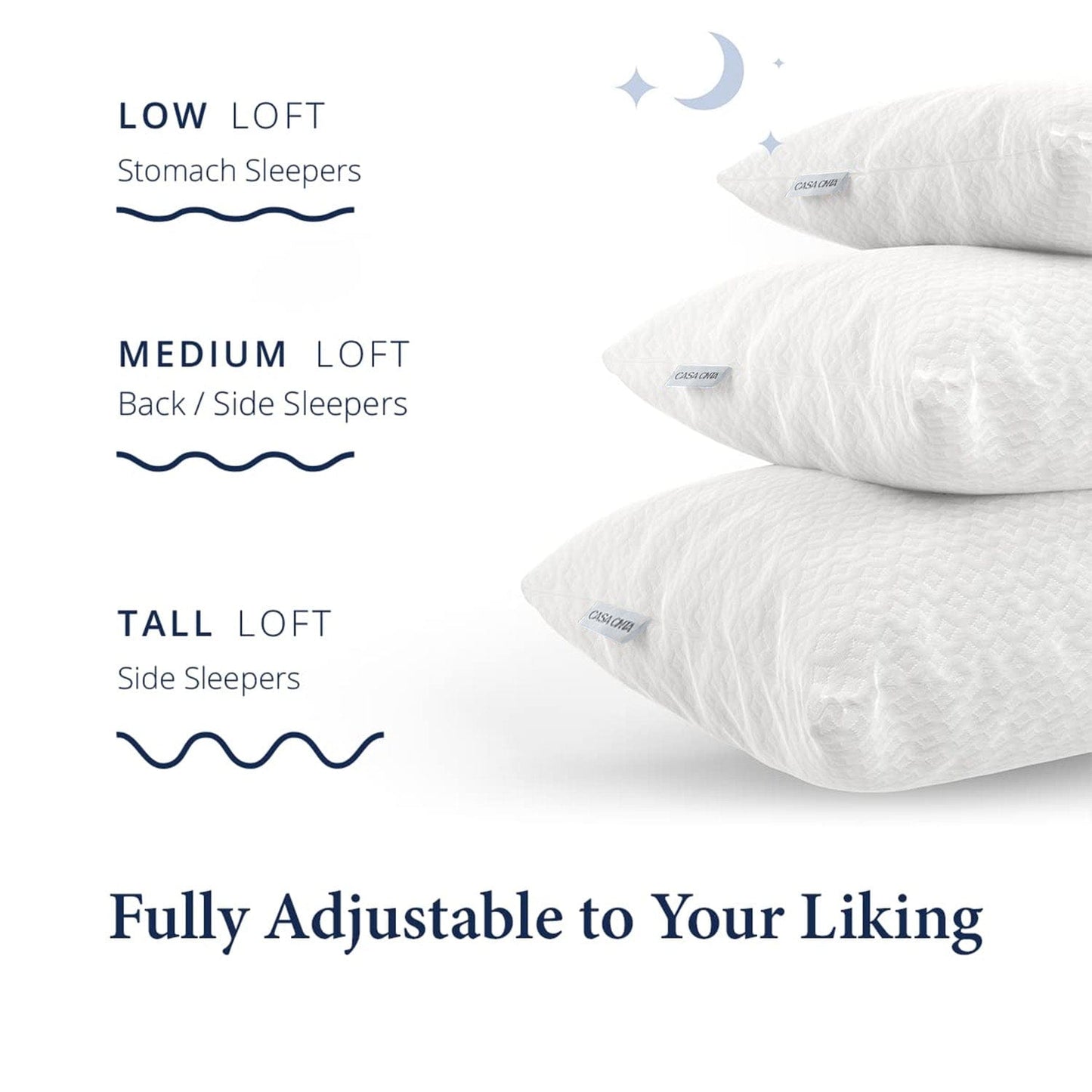 Majestic Solo Pillow - Rayon Derived from Bamboo