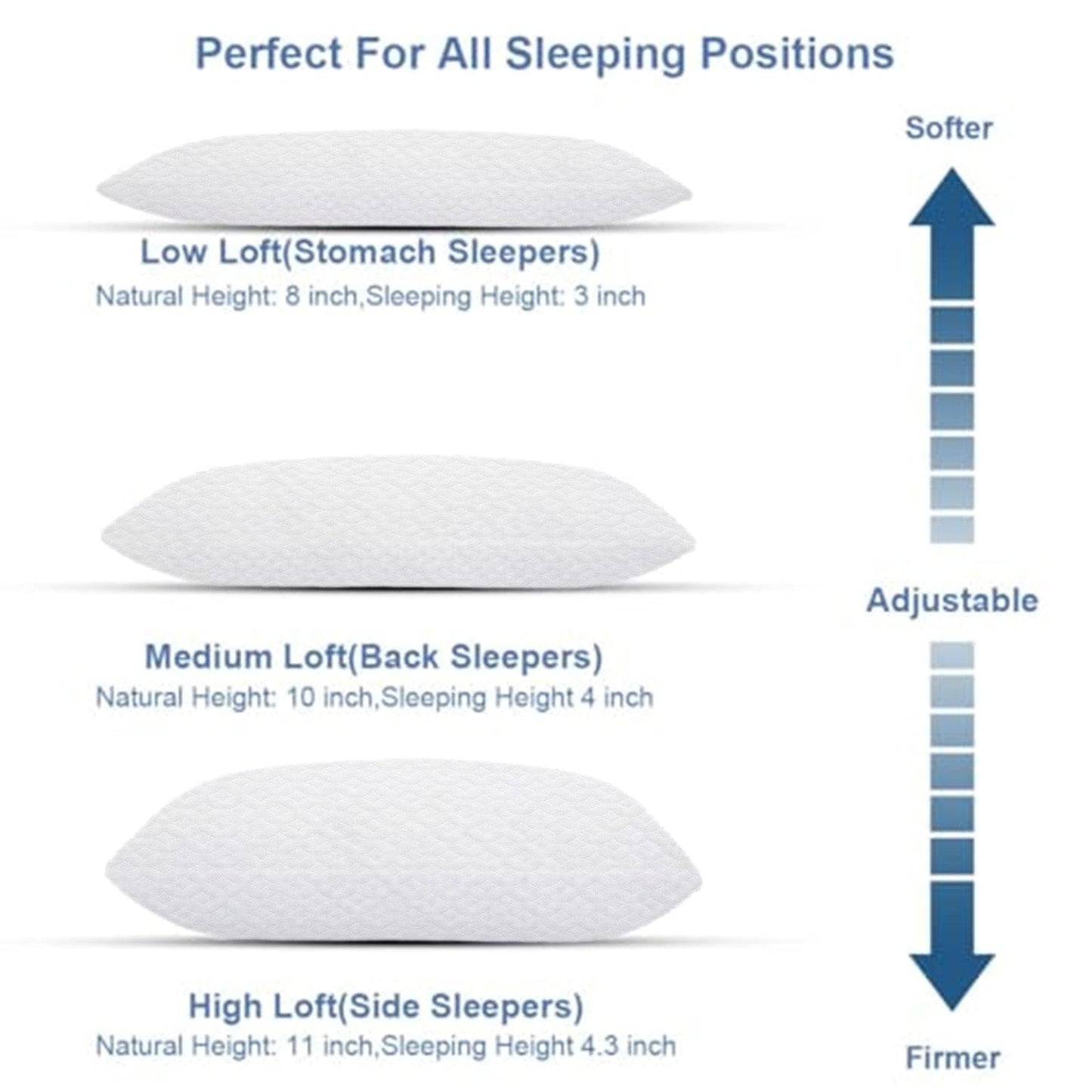 Majestic Solo Pillow - Rayon Derived from Bamboo