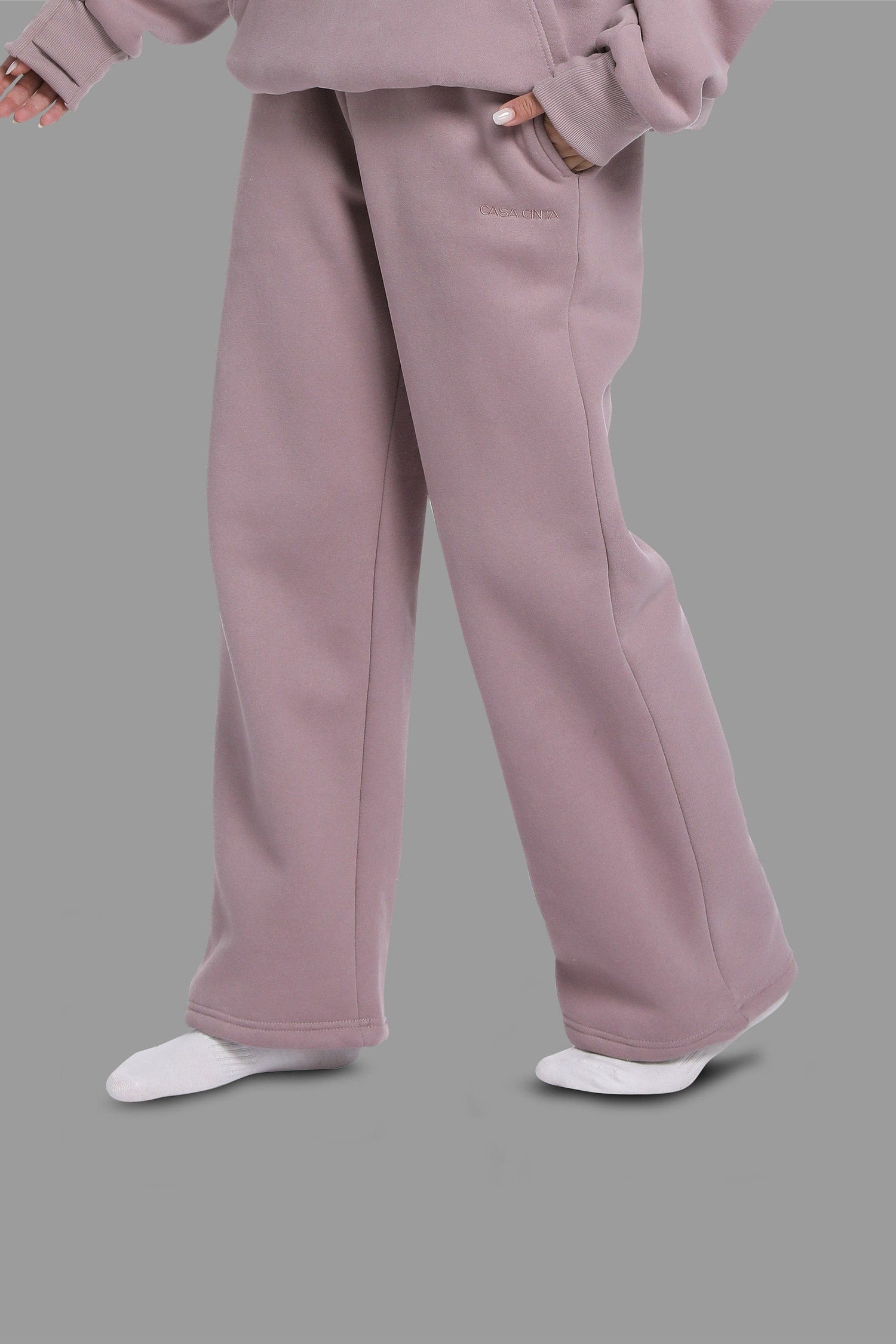 Minimalist Sweatpants - Mauve